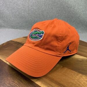 Jordan Florida Gators Hat Cap Strap Back Mens One Size Orange NCAA Football Nike